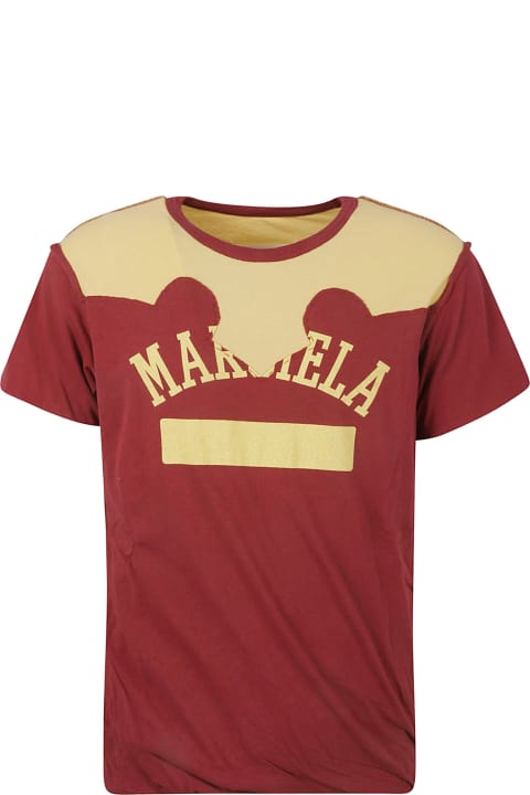 メンズ トップス Maison Margiela Logo Print T-shirt
