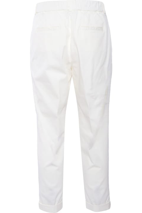 Pants & Shorts for Women Peserico White Trousers