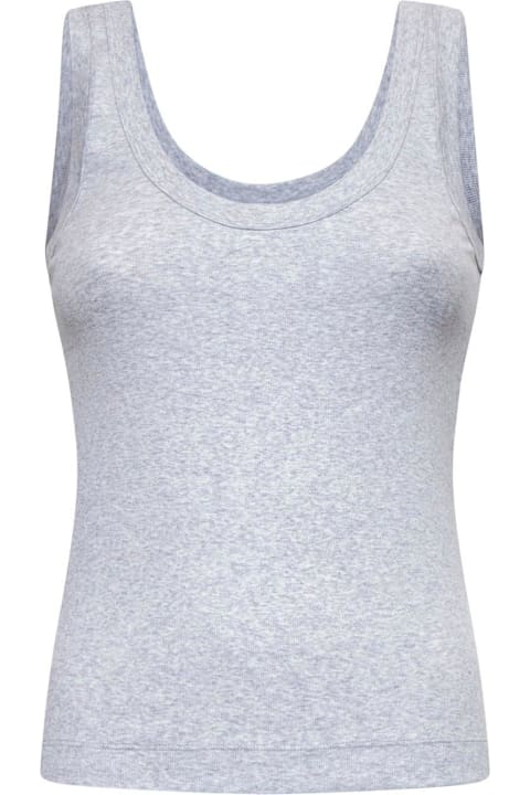 Brunello Cucinelli Topwear for Women Brunello Cucinelli Sleeveless Ribbed Tank Top