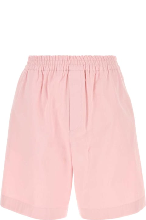 Homeware Bottega Veneta Pink Twill Bermuda Shorts