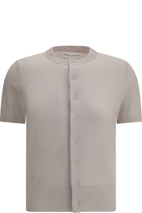 Extreme Cashmere Clothing for Women Extreme Cashmere Short-sleeve Cardigan