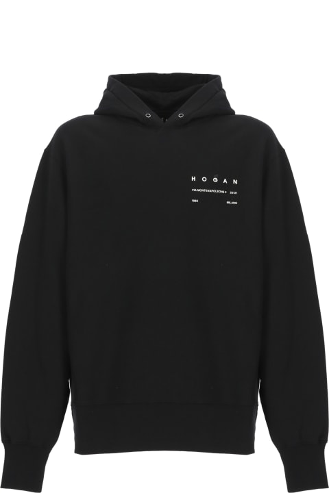 Hogan سترات صوف وبدل رياضية لـ القسم الرجالي Hogan Hooded Sweatshirt