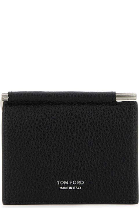 Tom Ford for Men Tom Ford Black Leather Card Holder