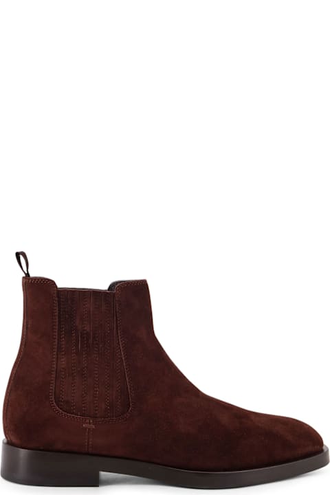 Homeware Brunello Cucinelli Chelsea Boot Suede Ankle Boots