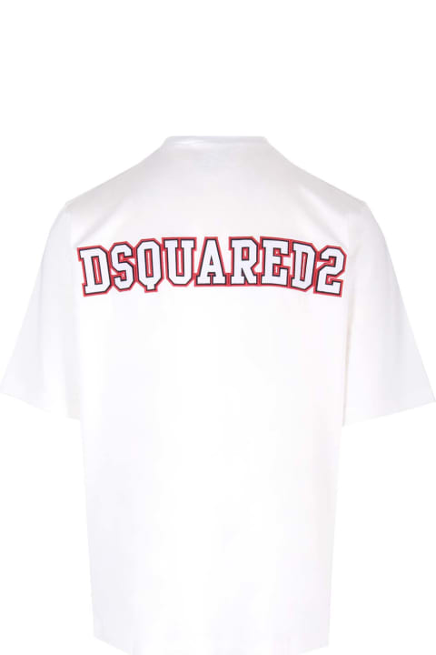 Dsquared2 for Men Dsquared2 T-shirt With Logo On The Back