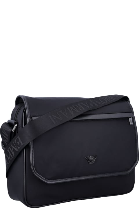 Emporio Armani Bags for Men Emporio Armani Nylon Messenger Bag