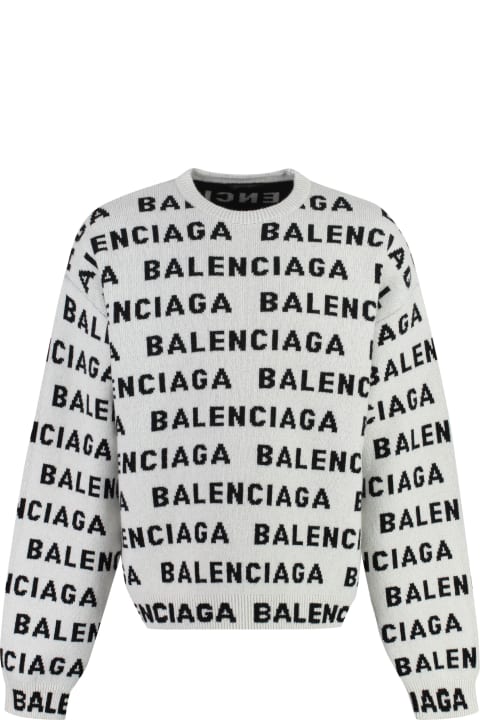 Balenciaga Sale for Men Balenciaga Crew-neck Wool Sweater