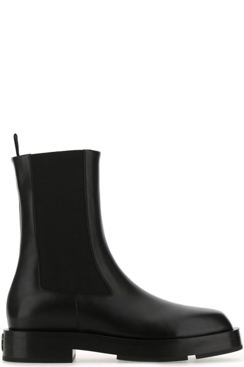 Givenchy Shoes for Women Givenchy Black Leather Boots