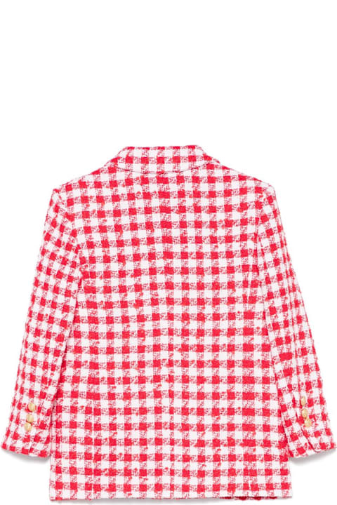 Balmain for Kids Balmain Blazer A Quadretti