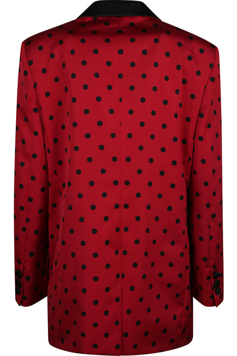 Moschino Coats & Jackets for Women Moschino Dotted Print Skirt