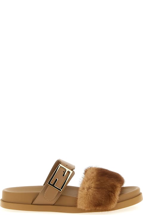 Sandals for Women Fendi 'fendi Feel' Slides