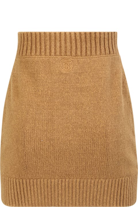 Burberry Skirts for Women Burberry Knit Miniskirt