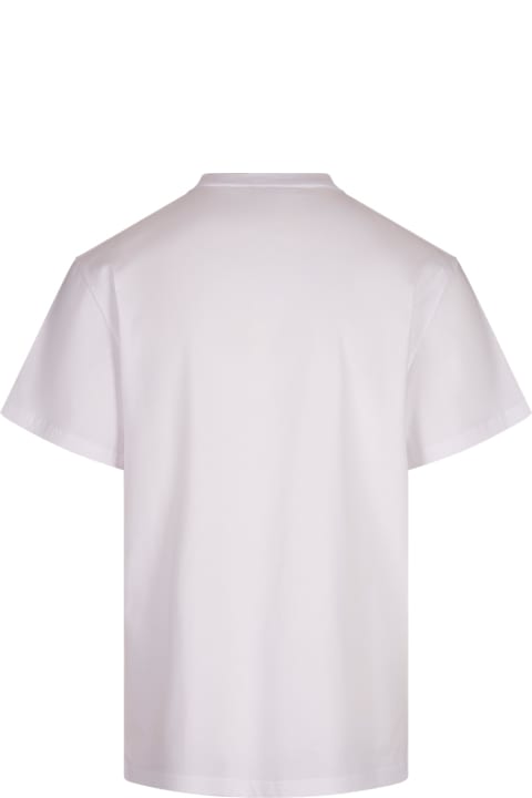 Alexander McQueen Topwear for Men Alexander McQueen White T-skirt With Inverted Skull