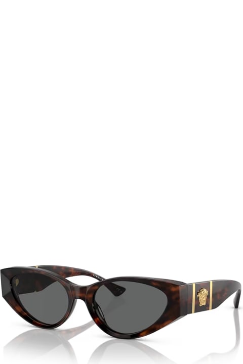 Versace Eyewear Eyewear for Women Versace Eyewear Ve4454 Havana Sunglasses