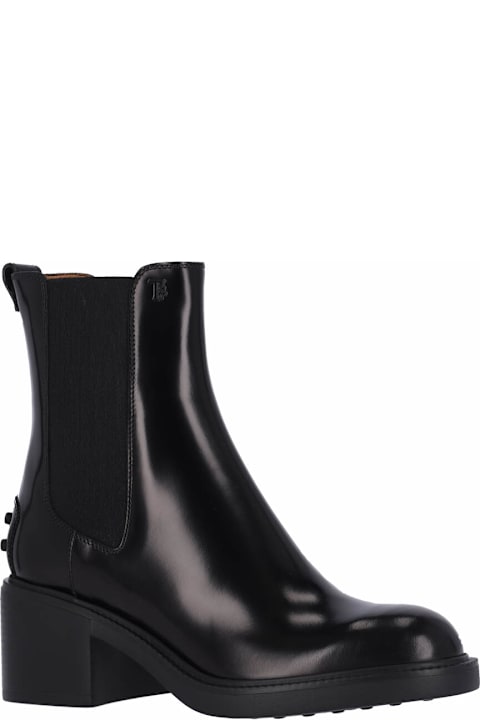 Tod
s 
block
 Chelsea Boots