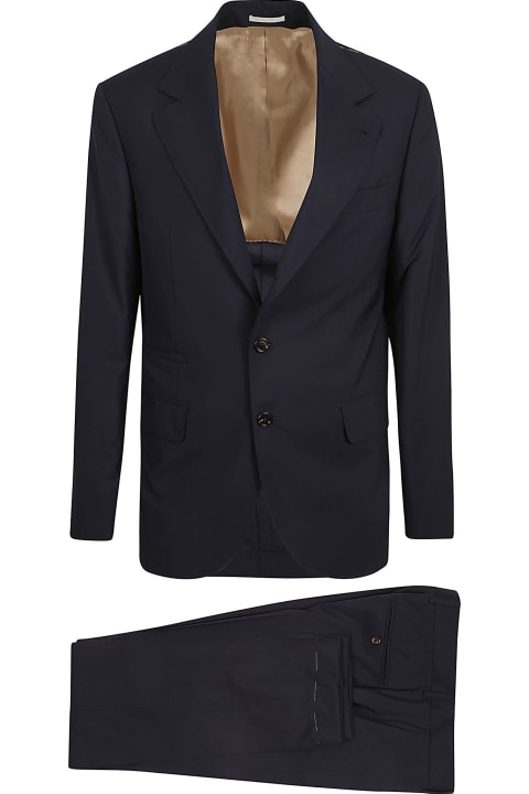 Brunello Cucinelli Suits for Men Brunello Cucinelli Plain Classic Suit