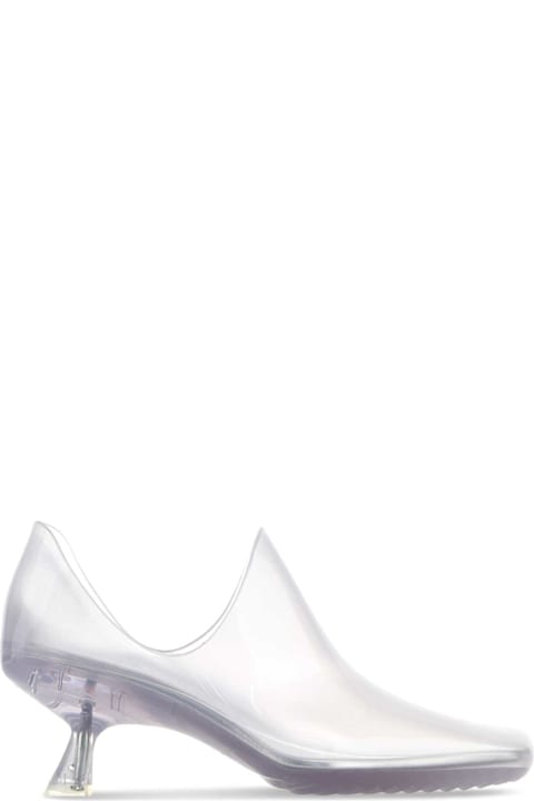 Loewe Light Grey Pvc Emily Aqua Pumps