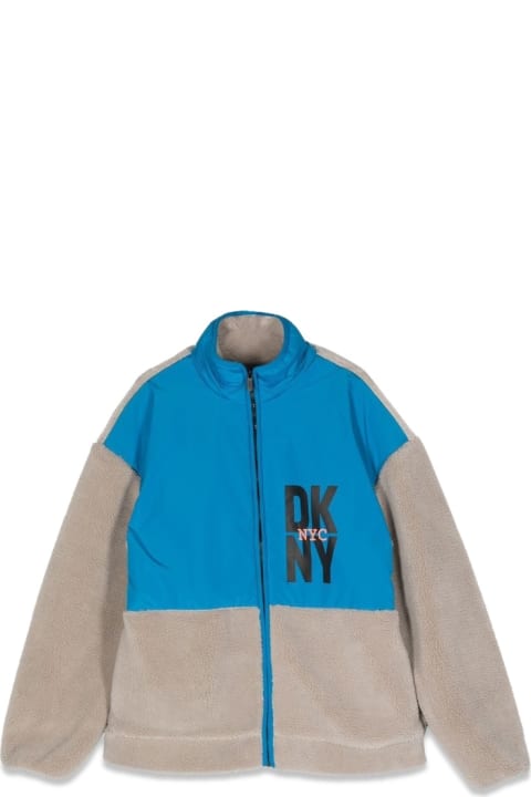 DKNY for Kids DKNY Two-tone Zipper Jacket