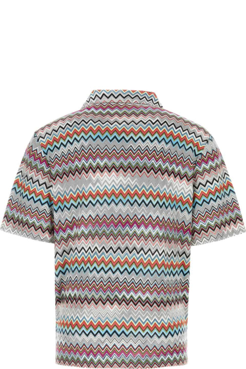 Missoni for Men Missoni Embroidered Cotton Shirt