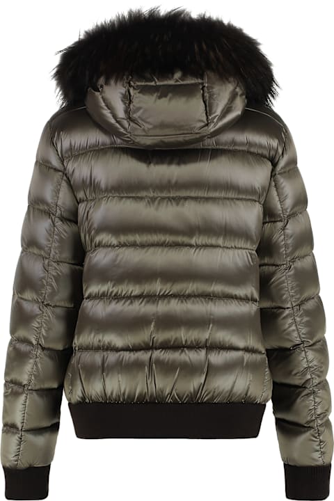 Homeware Moorer Barrel Hooded Short Down Jacket