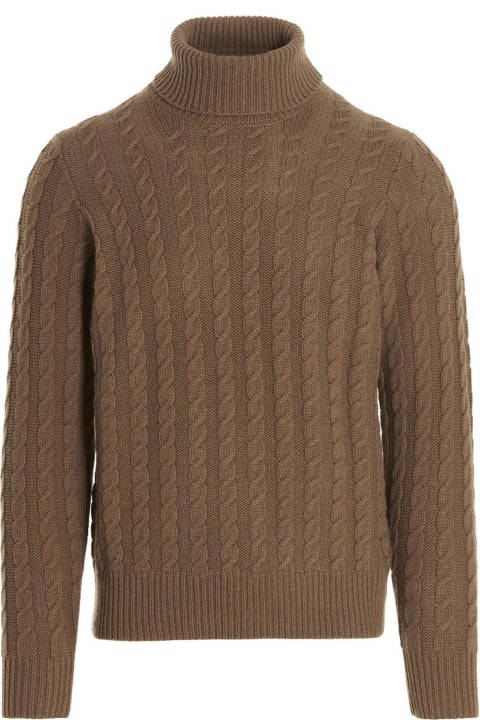 Zanone Clothing for Men Zanone Cable Sweater