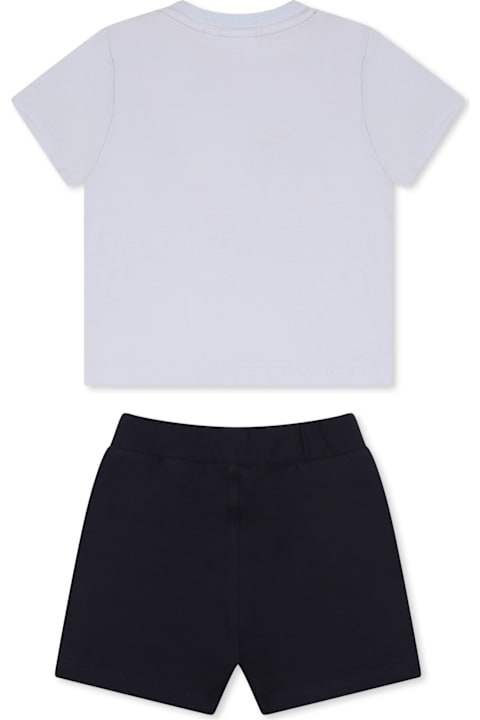 Homeware Hugo Boss Multicolor Suit For Baby Boy With Panda