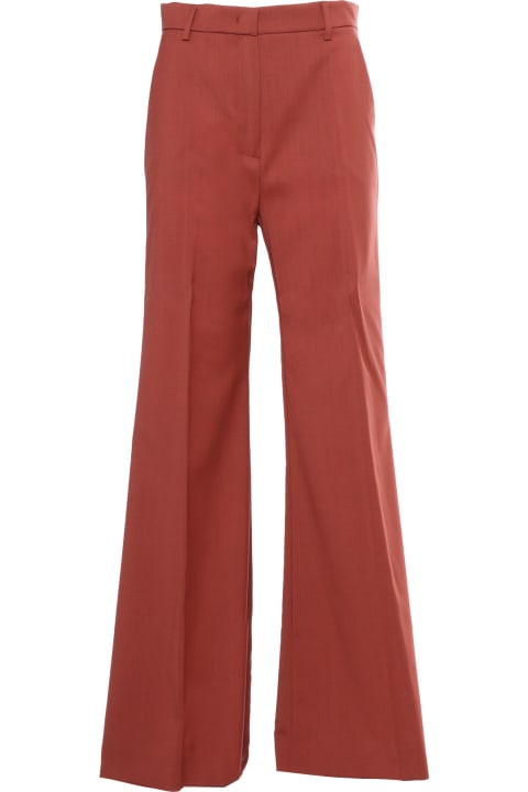 Weekend Max Mara Pants & Shorts for Women Weekend Max Mara Sonale Red Trousers