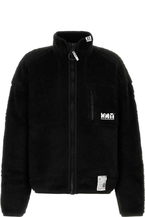 Mihara Yasuhiro لـ Men Mihara Yasuhiro Black Teddy Jacket