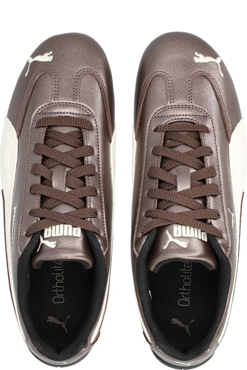 Puma Speedcat Metallic Leather Sneakers