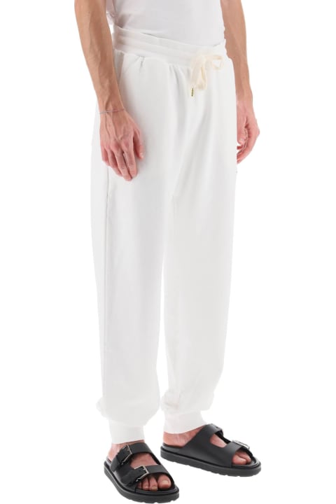 メンズ Casablancaのフリース＆ラウンジウェア Casablanca White Cotton Pants