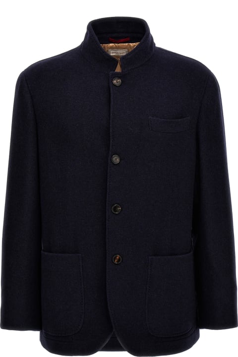 Sale for Men Brunello Cucinelli Single-breasted Cashmere Jacket