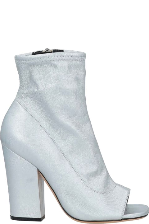 Sergio Rossi Shoes for Women Sergio Rossi Laminated Ankle Boots