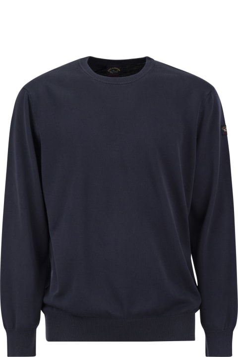 Paul&Shark Fleeces & Tracksuits for Men Paul&Shark Garment-dyed Cotton Jersey