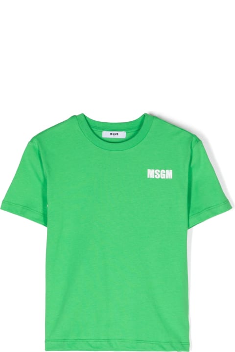 ガールズ MSGMのトップス MSGM T-shirt Con Logo