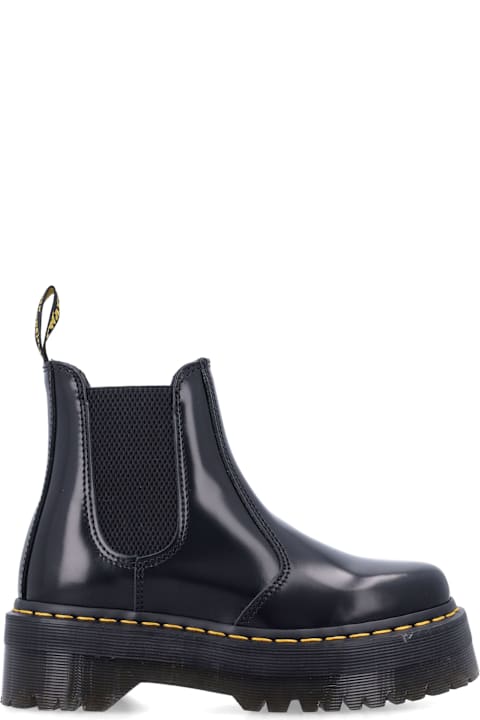 Homeware Dr. Martens Dr. Martens 2976 Quad Black Leather Chelsea Boots