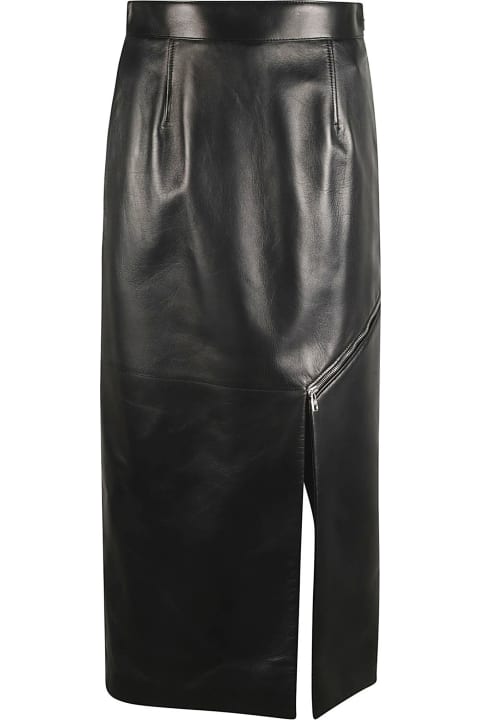 ウィメンズ新着アイテム Alexander McQueen Side Zip Skirt