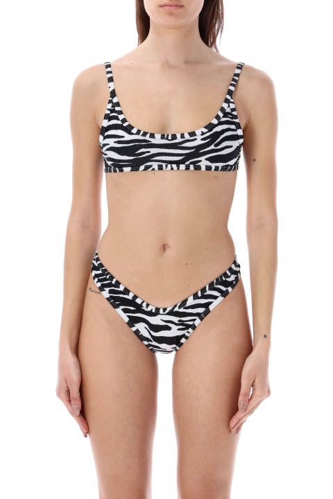 Clothing for Women The Attico Bikini Zebra