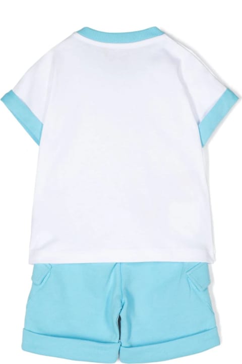 Fashion for Baby Boys Moschino Moschino Kids Dresses White