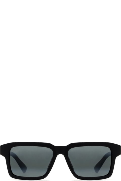メンズ Maui Jimのアイウェア Maui Jim Mj635 Matte Black Sunglasses