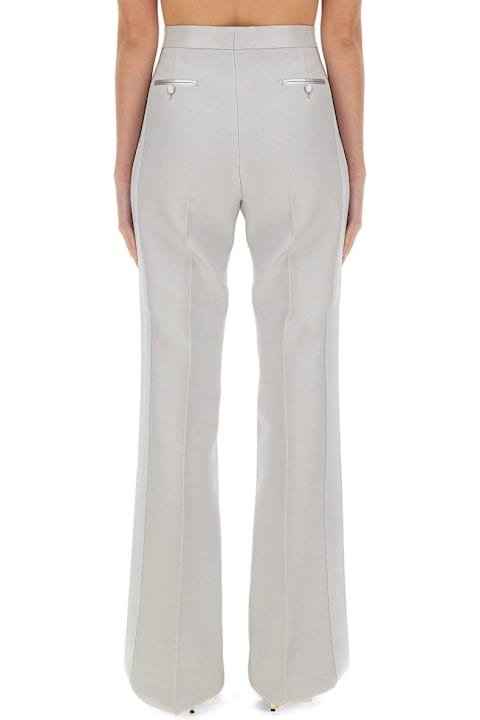 Homeware Tom Ford Lustrous Barathea Tailored Tuxedo Wide Leg Pants