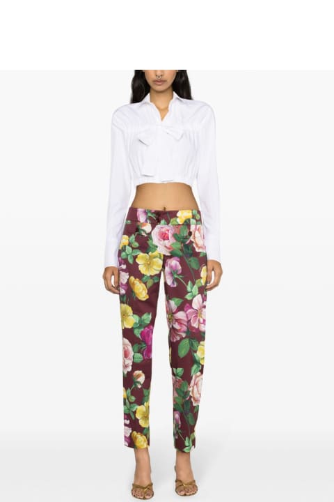 Pants & Shorts for Women Dolce & Gabbana Pantaloni St Camelia