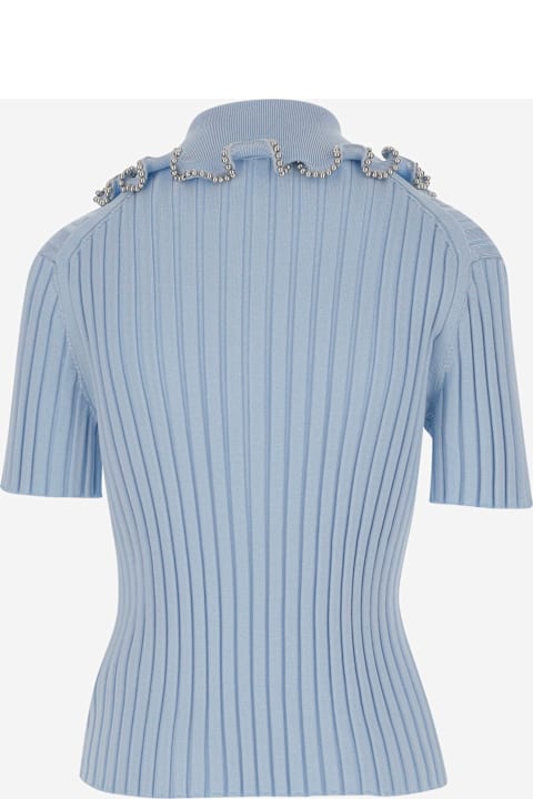 Jil Sander Topwear for Women Jil Sander Viscose Polo Shirt
