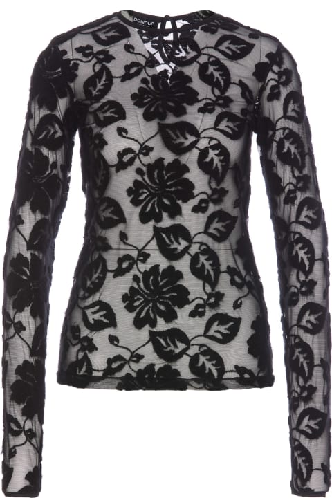 Dondup Sweaters for Women Dondup Embroidered Sweater