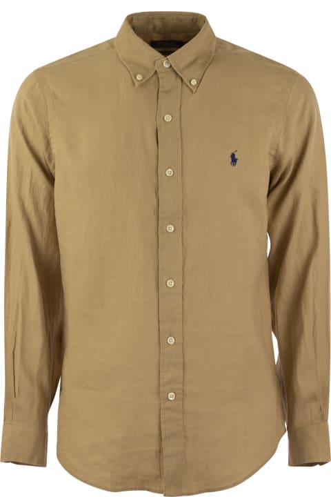 Polo Ralph Lauren for Men Polo Ralph Lauren Custom-fit Linen Shirt