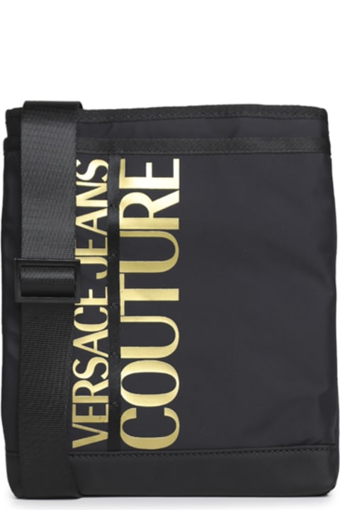Shoulder Bags for Men Versace Messenger Bag With Print