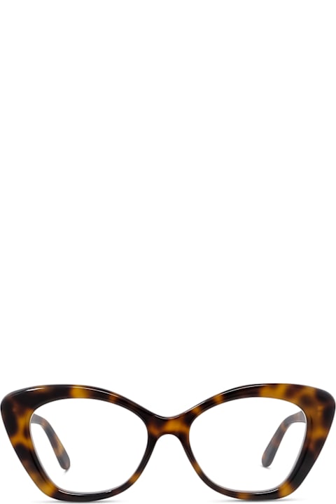 Loewe Eyewear for Women Loewe Lw50067i Curvy 052 Havana Glasses