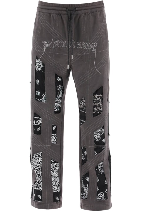 Fashion for Men Children of the Discordance Joggers With Bandana Detailing