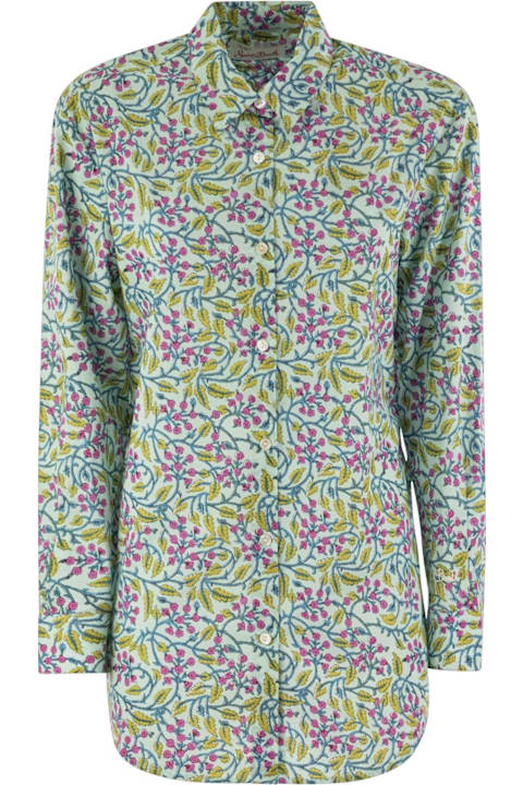 MC2 Saint Barth Topwear for Women MC2 Saint Barth Floral-printed Button-up Shirt