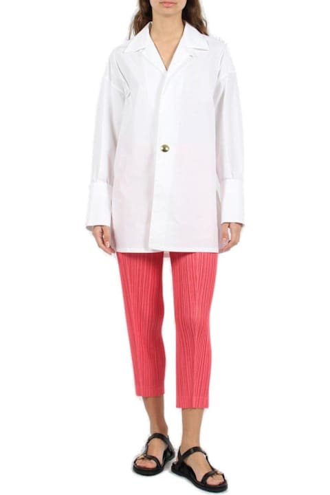 Pleats Please Issey Miyake for Kids Pleats Please Issey Miyake Thicker Bottoms 1 Tapered Pleated Trousers