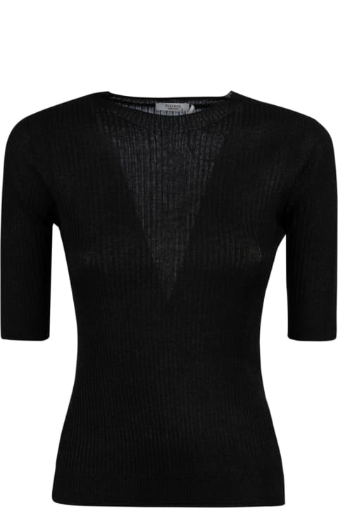 Peserico Sweaters for Women Peserico Ribbed Short-sleeved Jumper